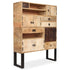 Rustika Rowe -  Sideboard Solid Mango Wood 100x30x130 cm